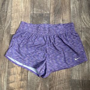 NWT Nike Women's Heathered Purple Athletic Shorts